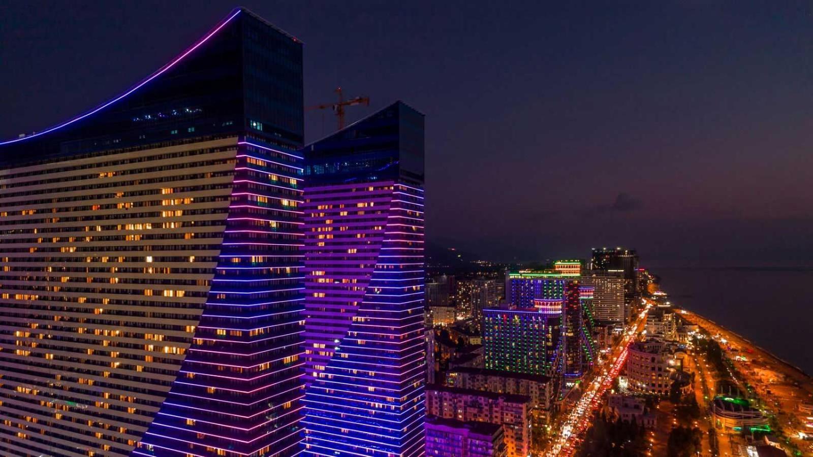 Orbi City Apartments On The Beach Batumi Exteriör bild